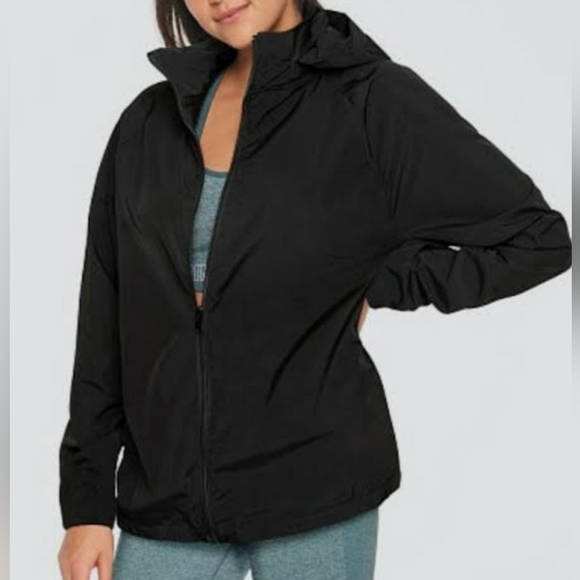 PINK Victoria's Secret Jackets & Blazers - PINK Victoria's Secret Mockneck Anorak Rain Jacket Size S NWT MSRP $66.95